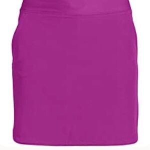 Lands' End Magenta Mini Skirt